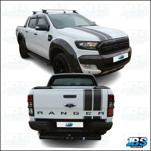 Bonnet rear stripes - &,