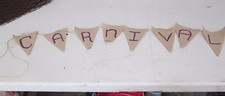 Rustic Wedding Letter Hessian