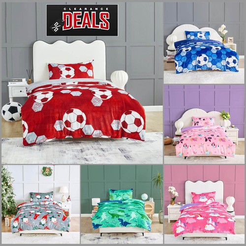 Single teddy fleece duvet - teddy,