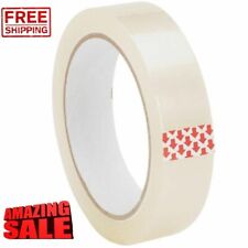 CLEAR TAPE BIG ROLLS PARCEL PACKING SELLOTAPE 1" 25MM X 66M CELLOTAPE PACKAGING