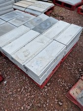 Concrete Coping Stones - 30nr - Once Weathered - Light Grey - 230 x 600mm