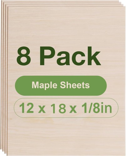 Rowood 3mm maple plywood - 3mm, sheet