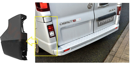 Rear bumper corner vauxhall - bumper,