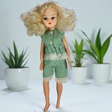 Pedigree Sindy / Ideal Tammy Green Gingham Summer Set Outfit