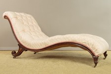 Antique Chaise Longue or