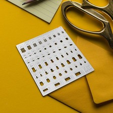 Line Carving Auxiliary Ruler