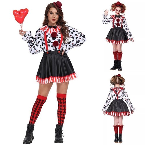 Girls womens jester - girls, costume