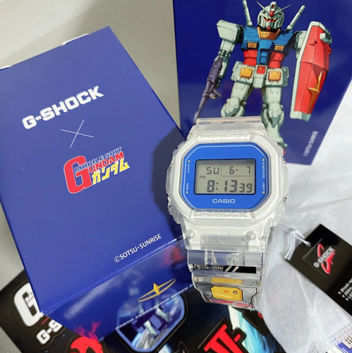 Casio shock gundam - g-shock,