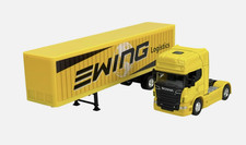Lorry/Truck Scania V8 R 730 Wing Logistics Model Diecast Toy 1:64 Scale Welly