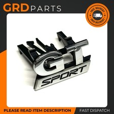 GENUINE VW GOLF MK5 2004-2008 GT SPORT GRILL BADGE LOGO EMBLEM 1K6853679C