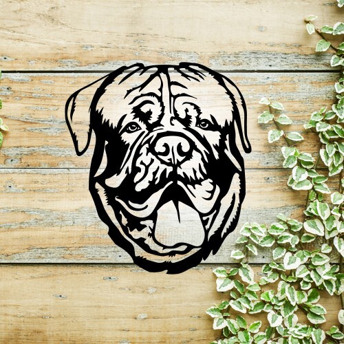 Dogue bordeaux metal - de,
