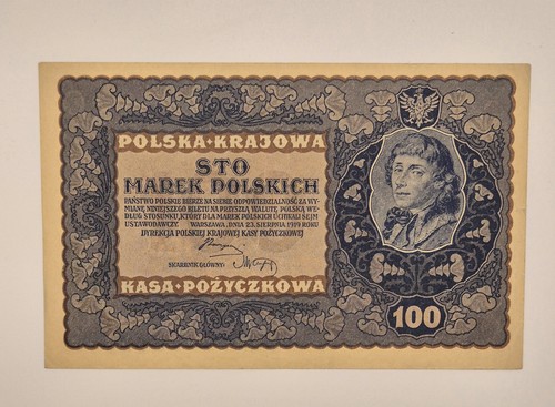 Poland 100 polish marks - polish, 1919