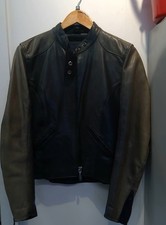 Ladies Triumph Motorcycles Leather Jacket Size S CG F04