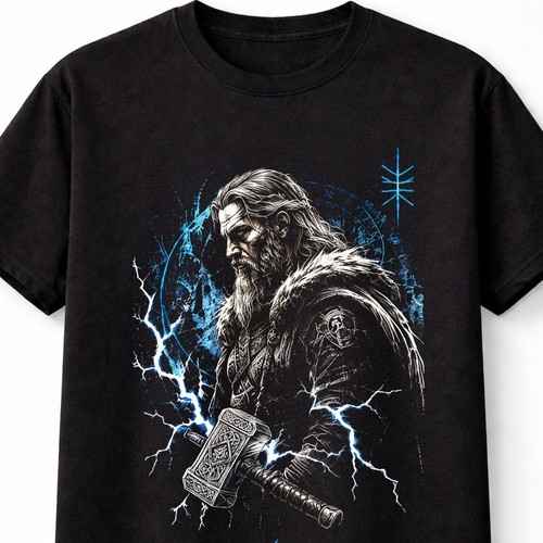 Thor viking god - thor, thunder