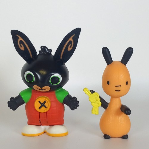 Sitting bing bunny - bunny, &