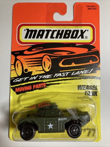 Matchbox 1996 weasel tank - weasel,