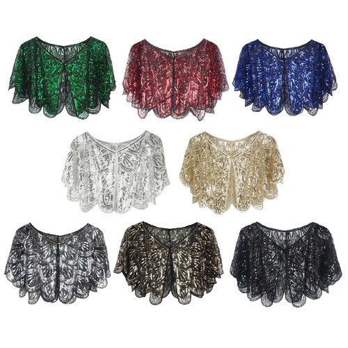 Women sequin shawl wraps - shawl,