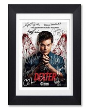 DEXTER CAST SIGNED POSTER