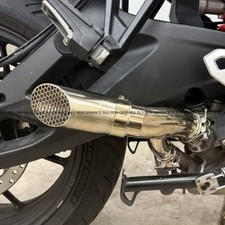 Bmw s1000xr slash cut exhaust - s1000xr,