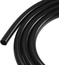 (PACK OPEN)sourcing map Silicone Tubing Hose 8mm ID 10mm OD 6.6ft Black High Tem