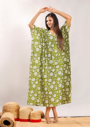 Maxi women kaftan dress plus