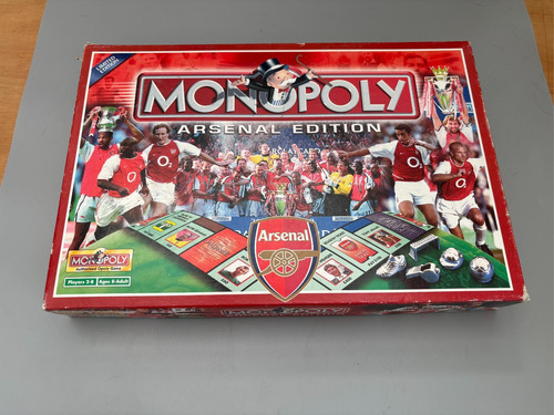Monopoly arsenal edition 2002 - arsenal,