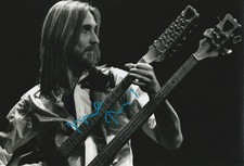 Signed MIKE RUTHERFORD 12"X8"