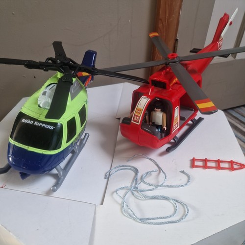 Playmobil rescue helicopter - playmobil,