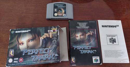 Perfect dark n64 pal cib - dark,