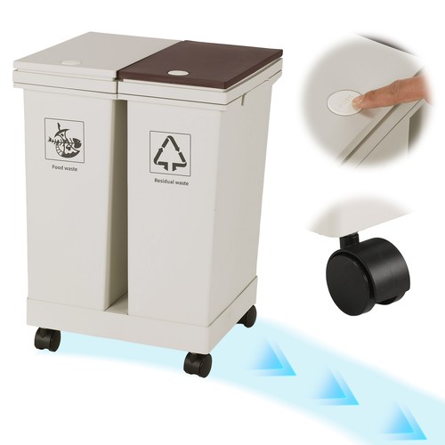 40l trash can with - 24/36/40l,