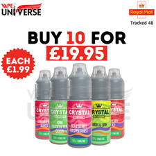10x SKE Crystal Nic Salt 10ml