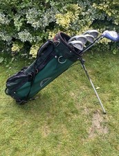 Nice Half Set Of Golf Clubs Including Ping Wilson Callaway And Sun Mountain Bag