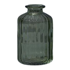 Satchville Ribbed Glass Bottle