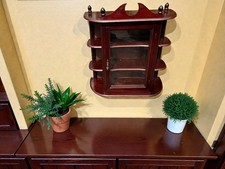 Vtg. Reg Size ,Wood and Glass