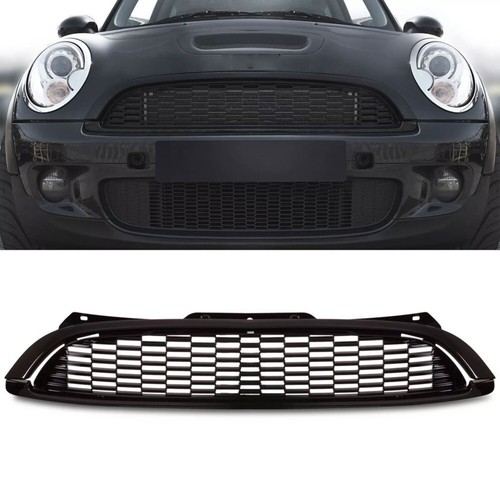 Gloss black front grille - front, grill