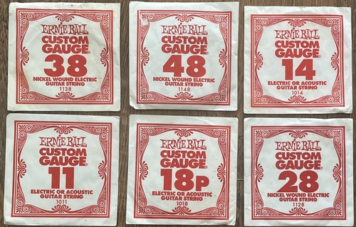 Ernie ball custom gauge - custom, guitar