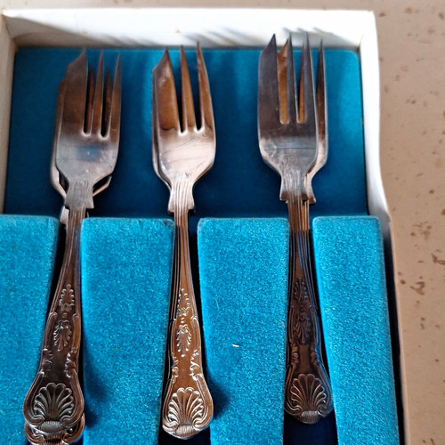 Boxed set silver colour - 5,