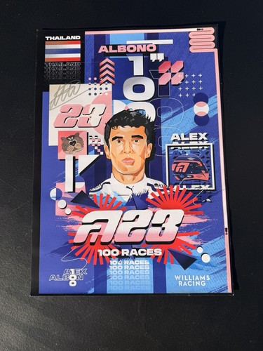 Signed alex albon williams - albon,