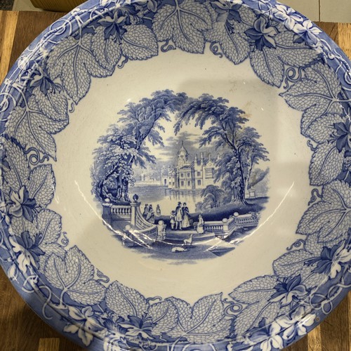 Antique blue white ceramic - antique, &