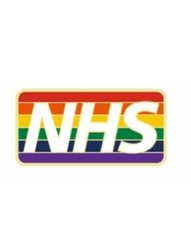NHS STAFF RAINBOW  ENAMEL PIN