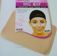 Wig Cap Breathable Stretchable Stretch Stocking wig caps Nude Beige Pack of 2
