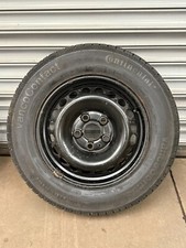 VW TRANSPORTER 16" STEEL WHEEL & CONTINENTAL TYRE 205/65/16 -FIT T5 T5.1 T6 T6.1