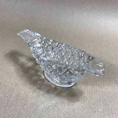 Sauce boat glass small - boat, mint