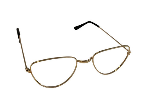 Santa claus gold half moon - claus,