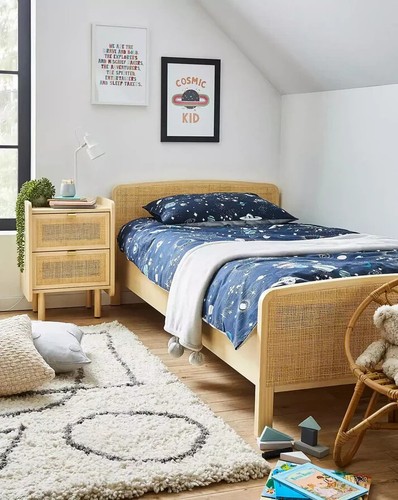 Noah rattan childrens bed - rattan,