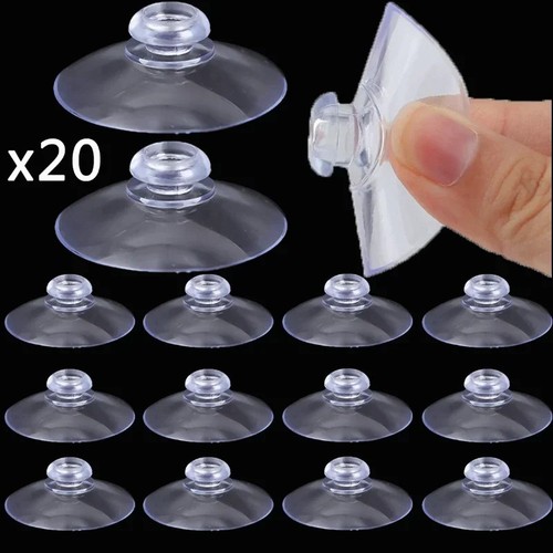 10pc 40mm clear suction - 10pc,