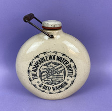 Vintage Stoneware Fulham Pottery The Adaptable Hot Water Bottle & Bed Warmer
