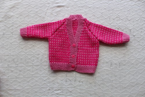 Hand knitted baby clothes - hand,