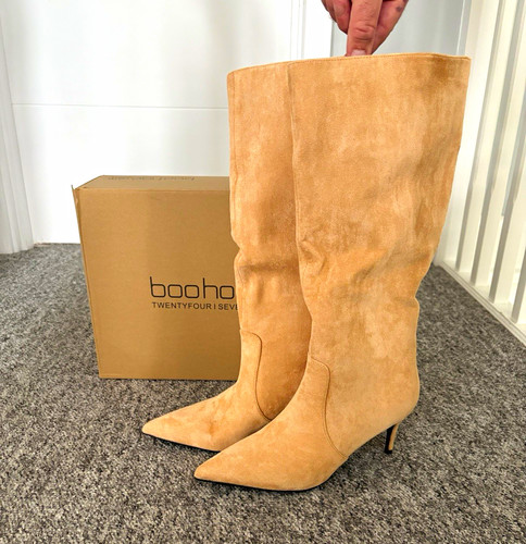 Boohoo women beige faux - women’s,