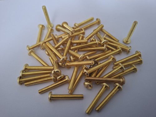 Solid brass slotted - solid,